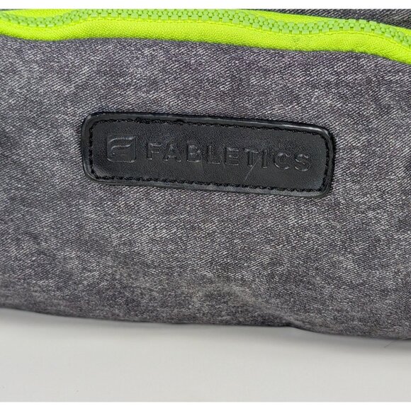 Fabletics Gym Bag Beach Yoga Crossbody Tote Travel Duffel Workout Pilates Gray - Picture 3 of 8